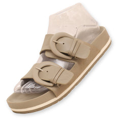 Time and Tru Women's Footbed Slide Sandals