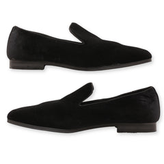 Santino Luciano Soft Velvet Slip-on Loafers