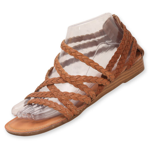 Carlos Braided Gladiator Sandals