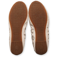 Belladia Perforated Ballerina Women flats