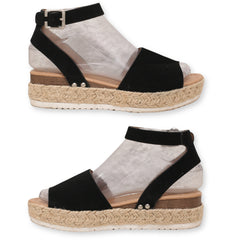 Soda Women Wedge Sandal