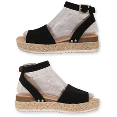 Soda Women Wedge Sandal
