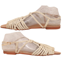 Braided Strap Women Sandals