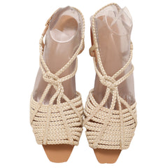 Braided Strap Women Sandals