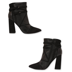 JUST FAB Ankle High Boots
