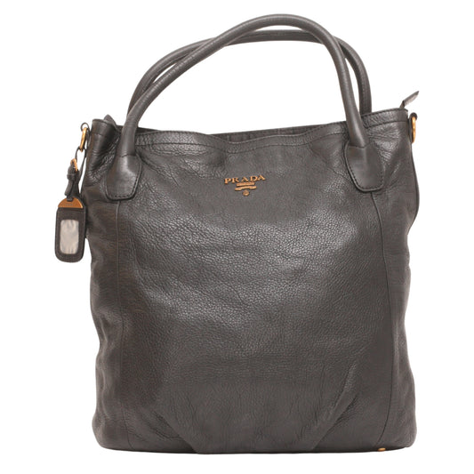 Prada Vitello Daino Shopping Tote