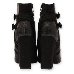 JUST FAB Ankle High Boots