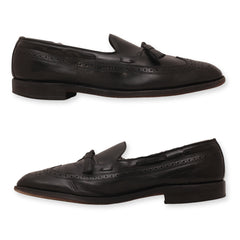 Leather Men's Tassels Loafers