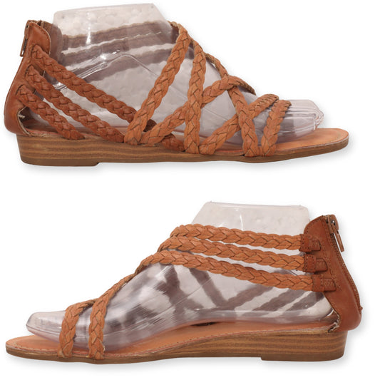 Carlos Braided Gladiator Sandals