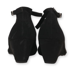 Me Too Ankle Strap Wedge Court Shoes