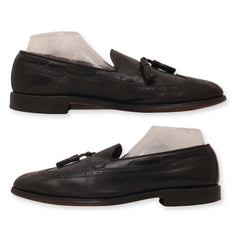 Leather Men's Tassels Loafers