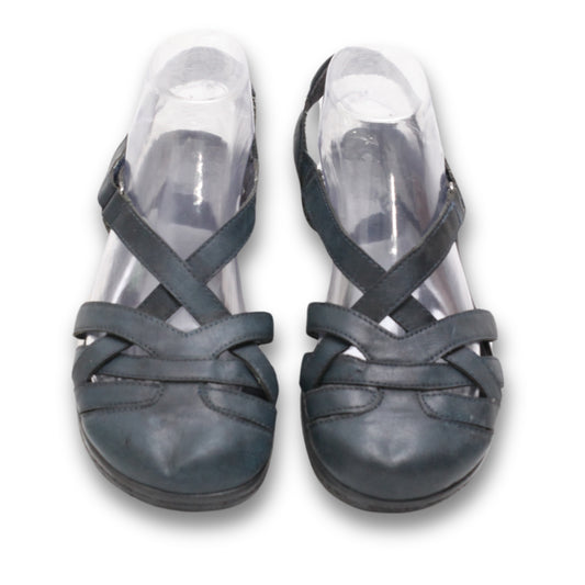 "Easy Street" Ankle Strap Flats
