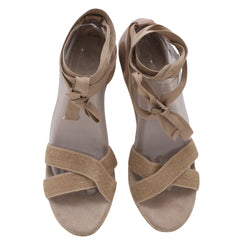 Strappy Platform Wedges Sandals
