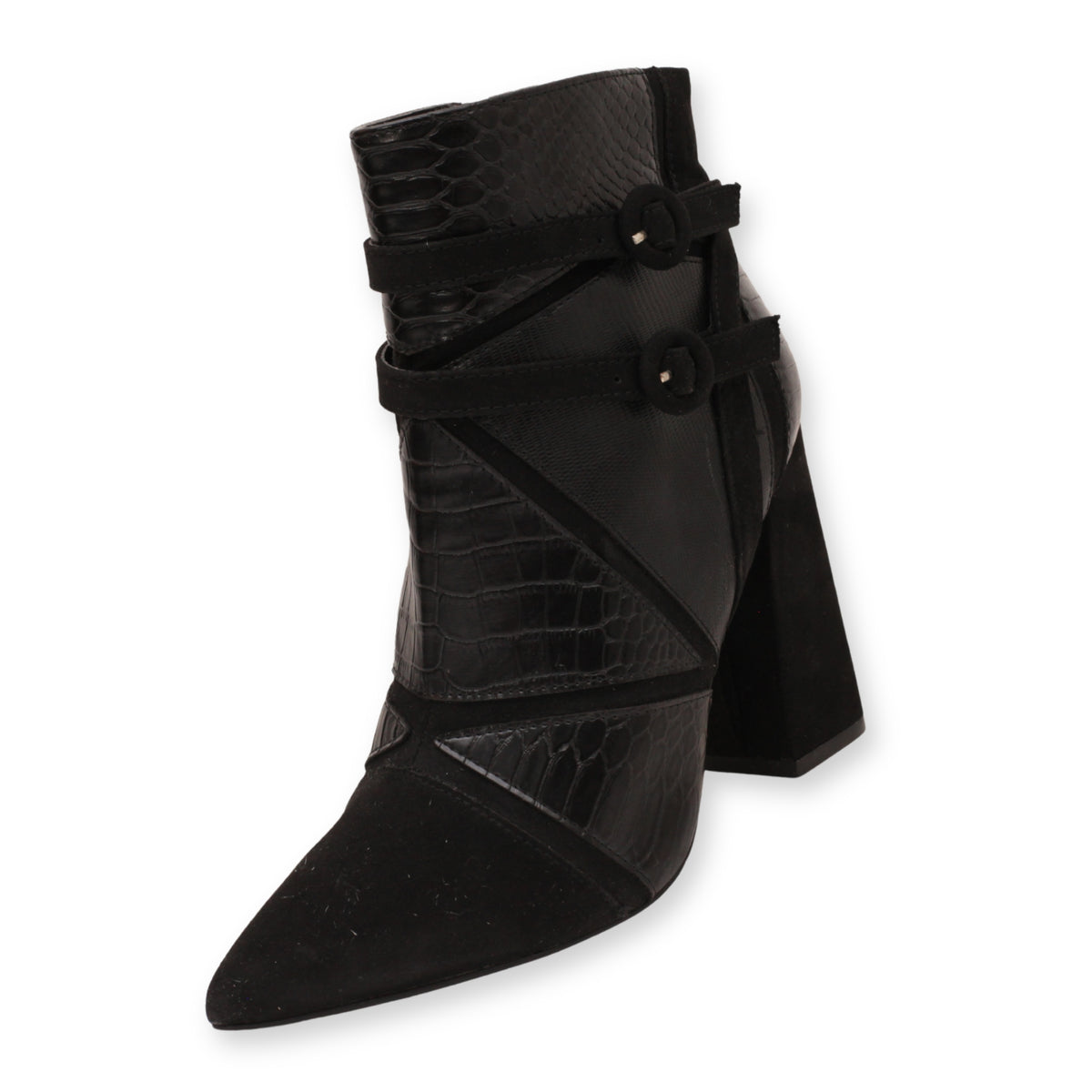 JUST FAB Ankle High Boots