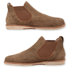 John Varvatos Suede Chelsea Boots