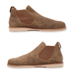 John Varvatos Suede Chelsea Boots