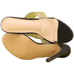 Women's Open Toe Strap Heel