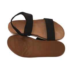 annie comfort elastic strap sandal