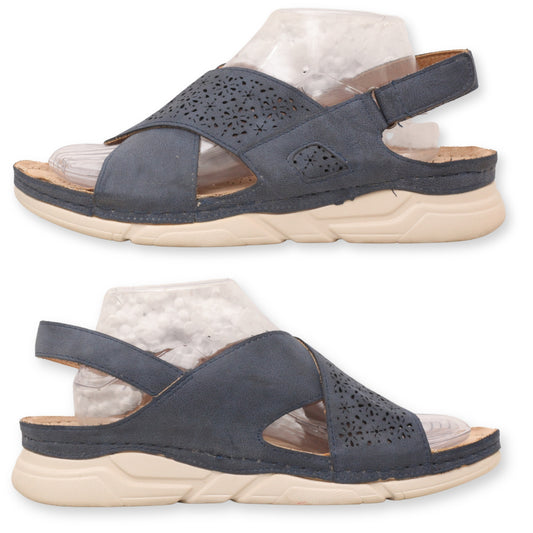 Atalina Cross Strap Sandals