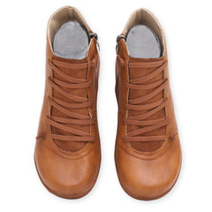 Stylish Lace up Ankle Boots