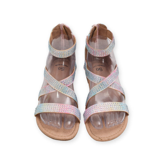 Gladiator Ziper Flats by "SO"