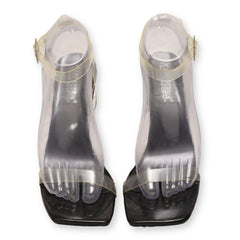 Cape Robbin Transparent Strap Heels