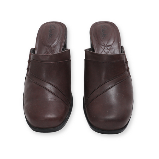 "Clarks" Mule Heel Shoe