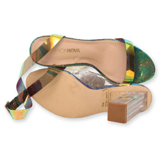 Fashion Nova Multi Matelic Heels