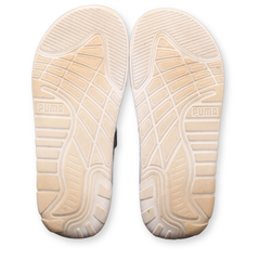 Puma Women's metallic silver strap Sandal