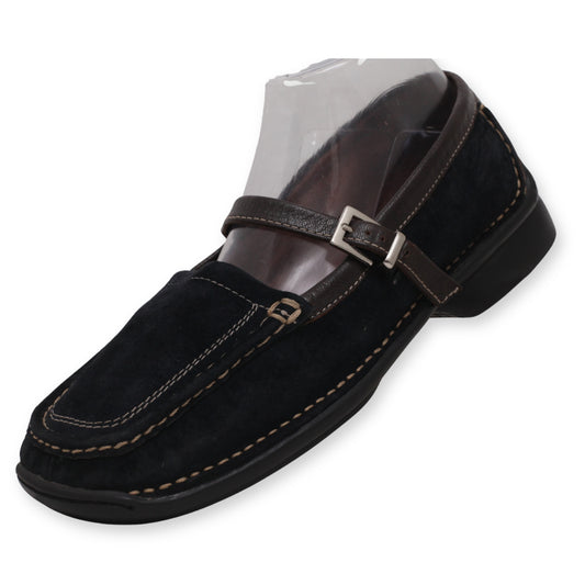 Hush Puppies suede Mary Jane loafer