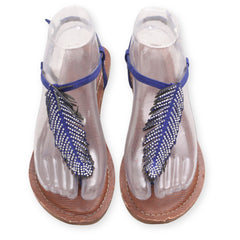 American T Strap Flats