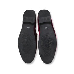 Men's Luxury Velvet Dancing Loafer Shoes