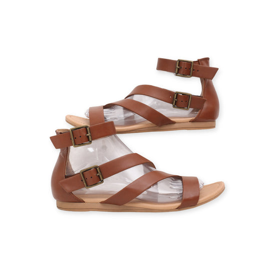 "Soda" Strappy Flats