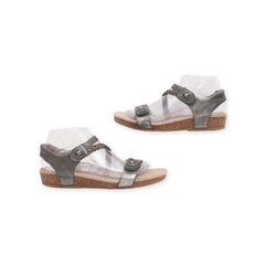 "Aetrex" Ankle Strap Braided Sandals