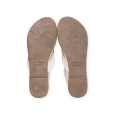 "Report" Flip Flop Flats
