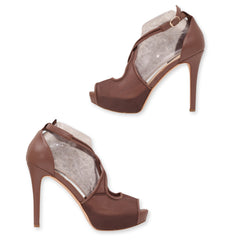 NINE WEST Cross Strap High Heels