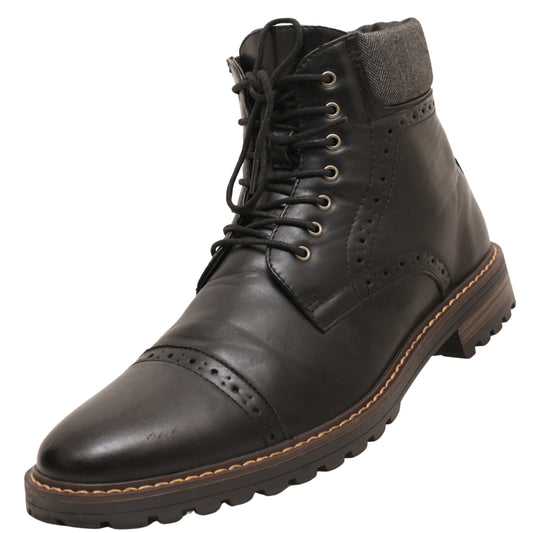 David Stone Men's Ankle Boots