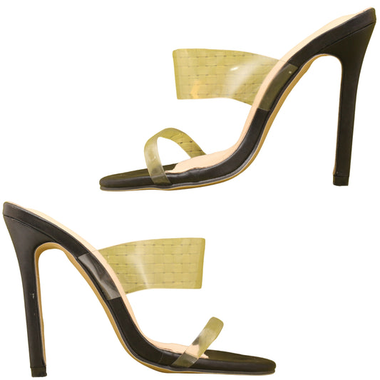 Women's Open Toe Strap Heel