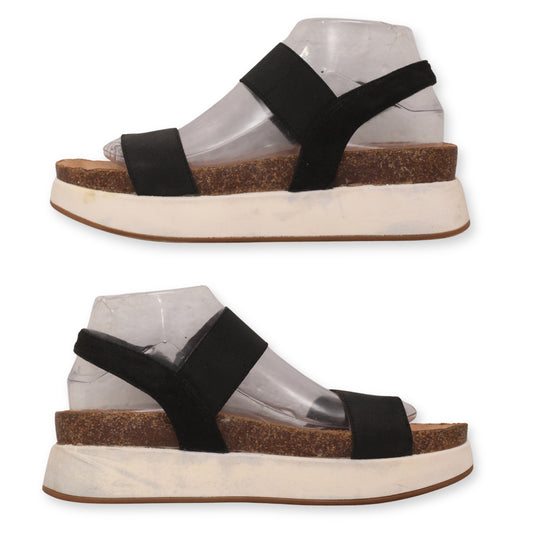 annie comfort elastic strap sandal
