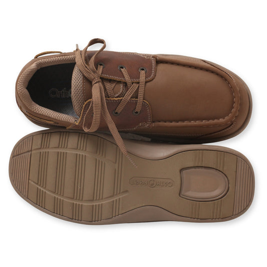 Orthofeet Lace-Up Men's Casual Shoes