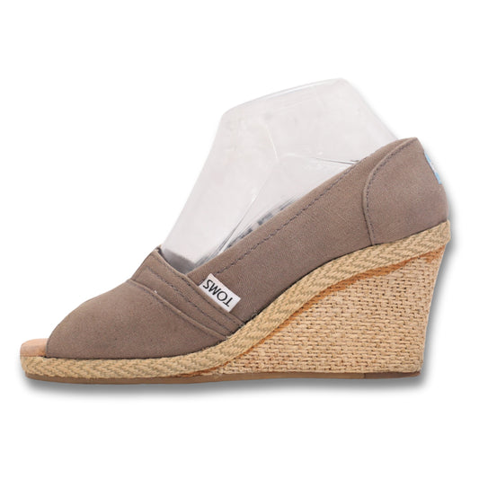 "Toms" High Wedge Heels Sandals
