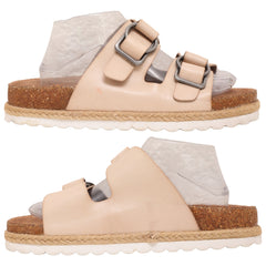 Time & Tru Buckle Strap Women Sandal