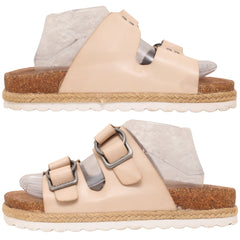 Time & Tru Buckle Strap Women Sandal
