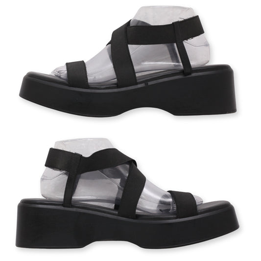 Elastic Straps Sandal By "TORRID"