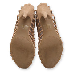 Zigisoho Galdiaor Ankle Zipper Heels