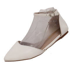 Dream Pairs pointed-toe ankle strap flat shoes