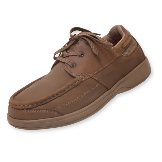 Orthofeet Men's Lace-Up Casual Shoes