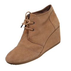 TOMS Desert Wedge booties