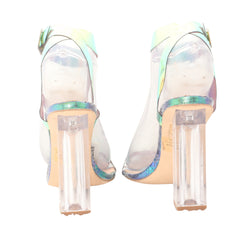 Fashion Nova Multi Matelic Heels