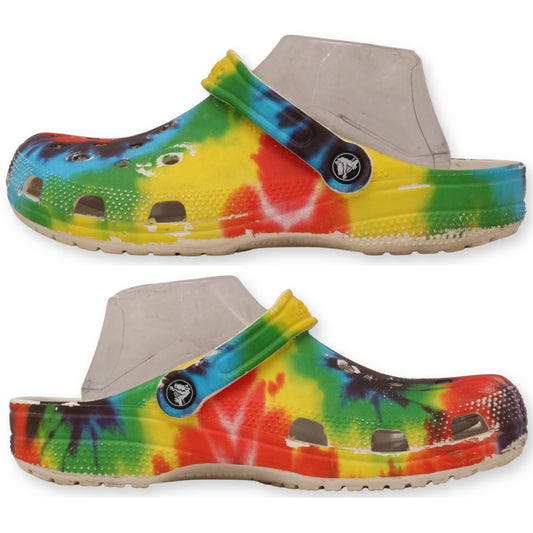 Crocs Classic Tie Dye Graphic Clogs